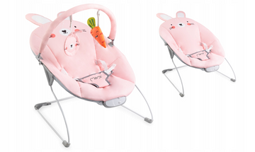 MoMi GLOSSY bouncer su vibracijomis ir muzika